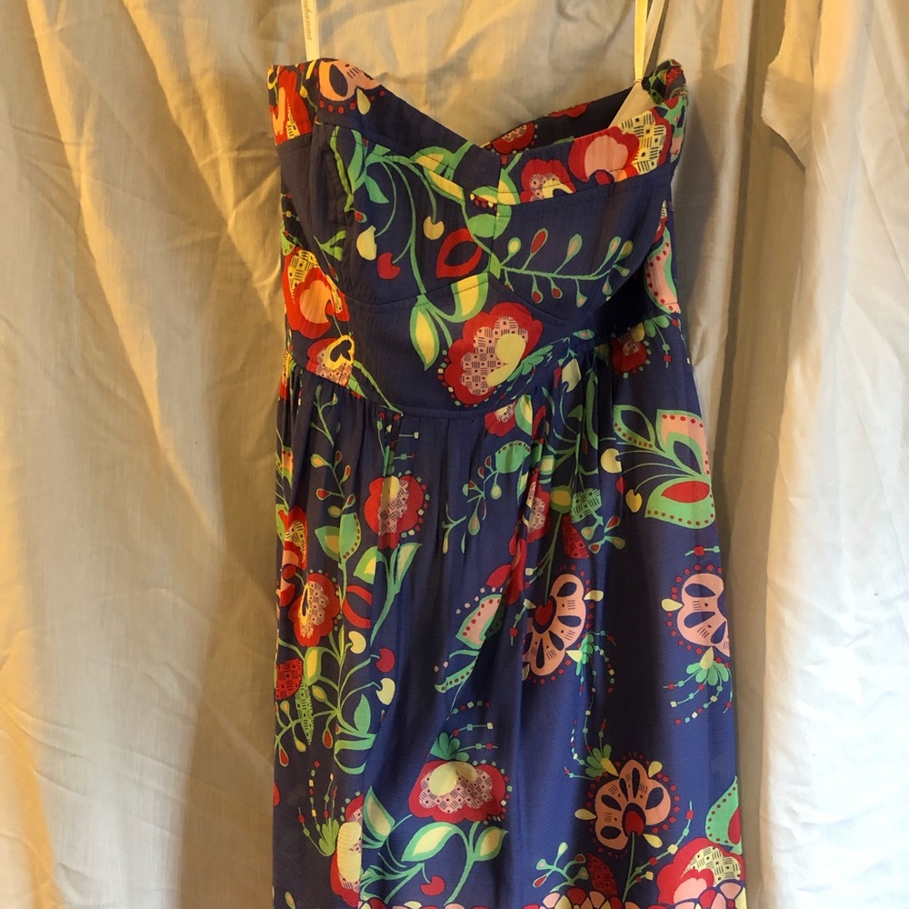 Shoshanna strapless dress, size 8